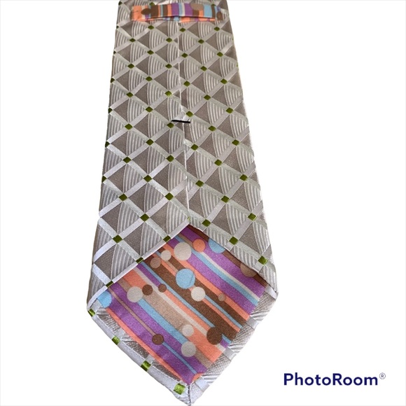 Ted Baker London Men's 100% Silk Tie - Picture 4 of 6